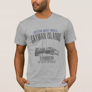 T-shirt Les Îles Caïman