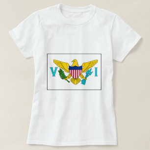 T-shirt Les Îles Vierges américaines