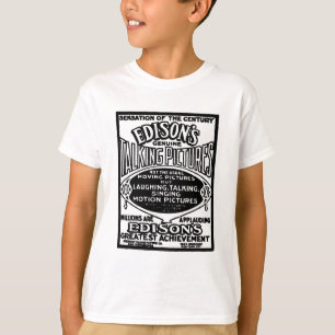 T-shirt Les images parlantes 1913 d'Edison