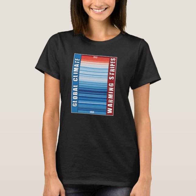 T-shirt Les impacts du réchauffement climatique mondial (Devant)