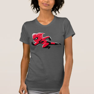 T-shirt Les Incroyables 2 Dash - Rouge et noir