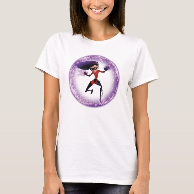 T-shirt Les Incroyables 2| Violet - Incroyable (Devant)