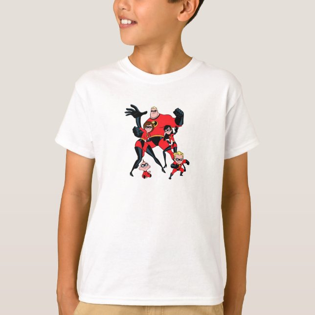 T-shirt Les Incroyables Disney (Devant)