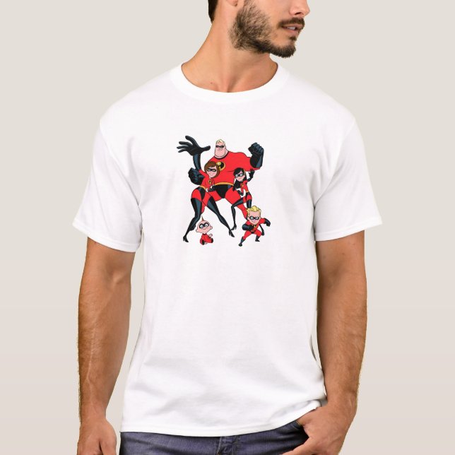 T-shirt Les Incroyables Disney (Devant)