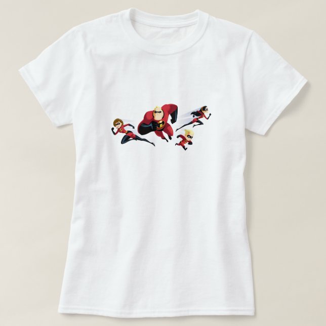 T-shirt Les Incroyables Disney (Design devant)