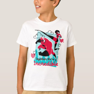 T-shirt Les Incroyables  Nous sommes une Valentine incroya