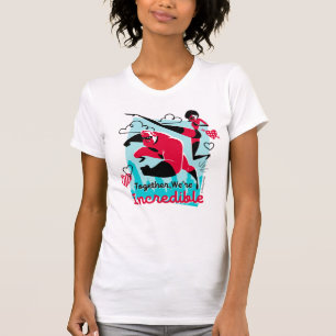 T-shirt Les Incroyables  Nous sommes une Valentine incroya