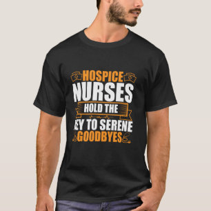T-shirt Les infirmières en soins palliatifs détiennent la