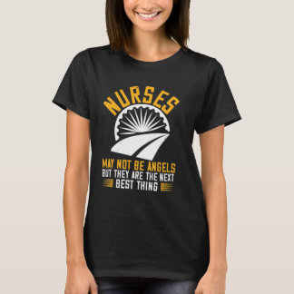T-shirt Les infirmières ne sont pas des anges Infirmières