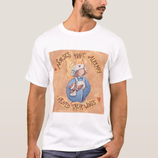 T-shirt les infirmières ont des ailes