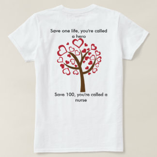 T-shirt Les infirmières sont des héros aussi