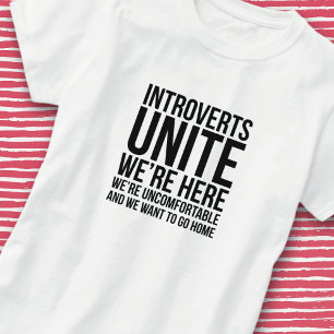 T-Shirt Les Introvertis s'Unissent