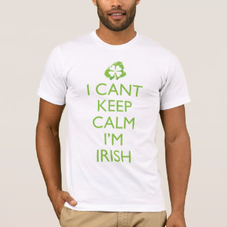 T-shirt Les Irlandais gardent le calme