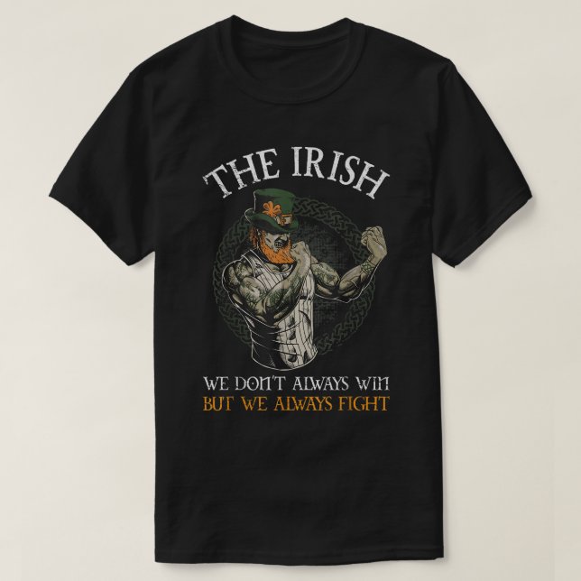 T-shirt Les Irlandais que nous ne gagnons pas toujours mai (Design devant)