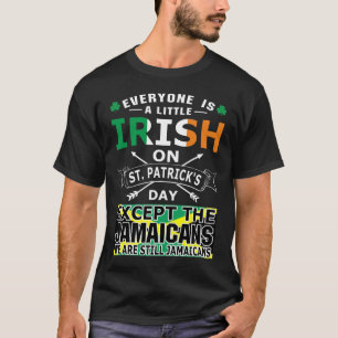 T-shirt Les Jamaïcains de la fête de la Saint Patrick T-sh