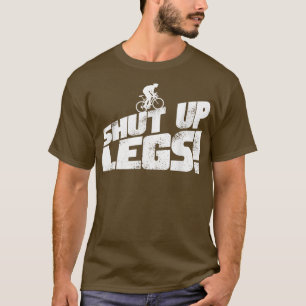 T-shirt Les jambes Fermer le vélo Cyclisme Leg Exercice Ca