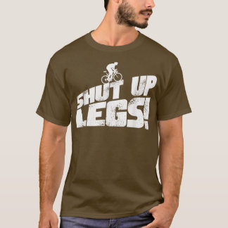 T-shirt Les jambes Fermer le vélo Cyclisme Leg Exercice Ca