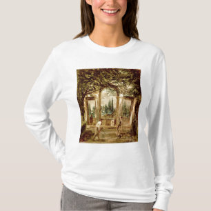 T-shirt Les jardins de la villa Medici à Rome