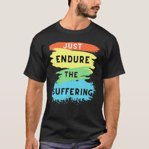 T-shirt Les Jets Drôle Se Contentent D'Endurer Le Football