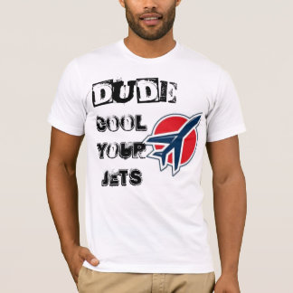 T-shirt les jets, type, refroidissent vos jets