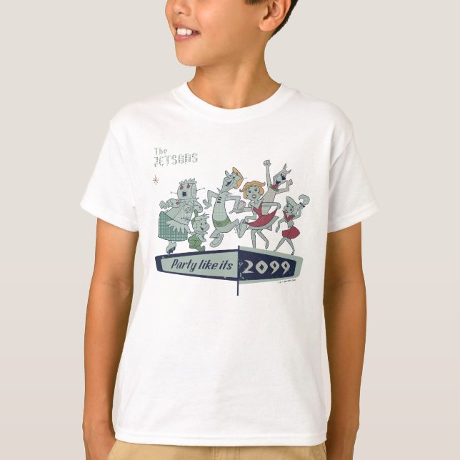 T-shirt Les Jetsons | Party Like It's 2099 (Devant)