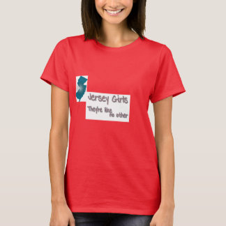 T-shirt les jeunes filles de jersey ne ressemblent à aucun