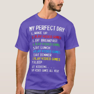 T-shirt Les Jeux vidéo de Perfect Day