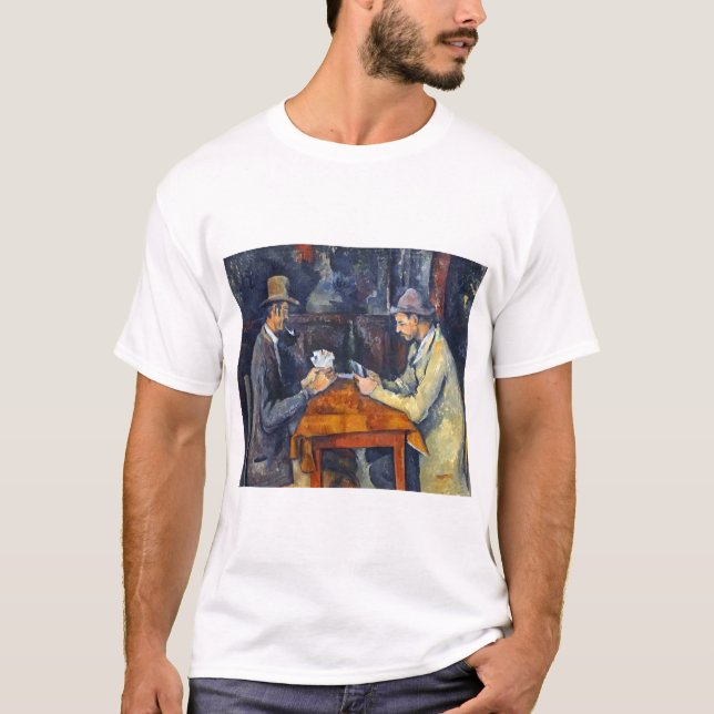 T-shirt Les Joueurs de cartes, Cézanne (Devant)