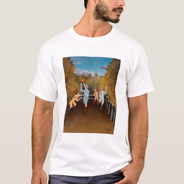 T-shirt Les Joueurs De Football (Devant)