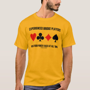 T-shirt Les joueurs de pont expérimentés portent leurs