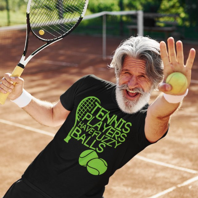 T-shirt Les joueurs de tennis ont des balles floues (Créateur téléchargé)
