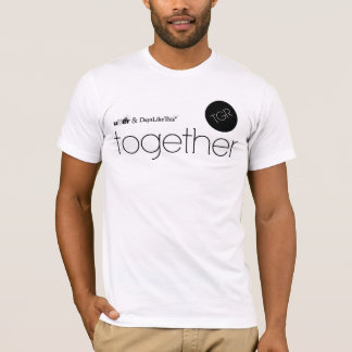 T-shirt Les jours aiment ce et Uber ensemble