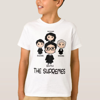 T-shirt Les Juges de la Cour suprême RBG de SUPREMES