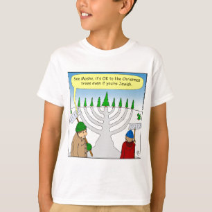 T-shirt les juifs x04 aiment la bande dessinée de Noël