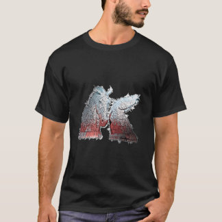 T-shirt Les Kelpies Falkirk Écosse Royaume-Uni