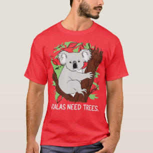 T-shirt les koalas ont besoin d'arbres 1