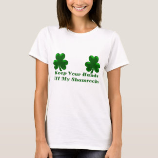 T-shirt Les KRW gardent vos mains outre de mes shamrocks