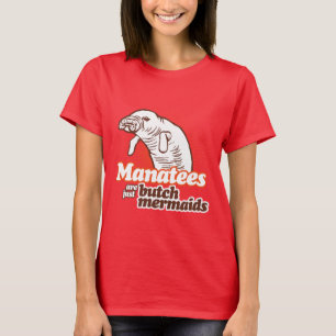 T-SHIRT LES LAMANTINS SONT JUSTE DES SIRÈNES DE VIRAGO