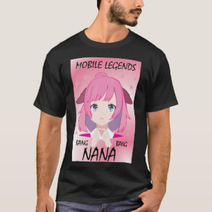 T-shirt Les légendes mobiles Nana