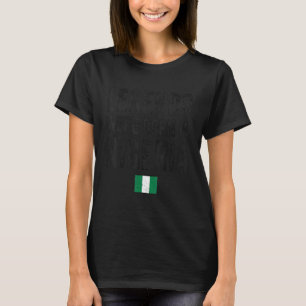 T-shirt Les légendes sont nées au Nigeria Drapeau nigérian