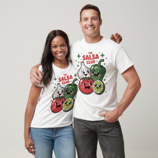 T-shirt Les Légumes amusants du Salsa Club