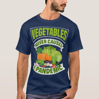 T-shirt Les Légumes N'Ont Jamais Causé Une Vegetaria Pandé