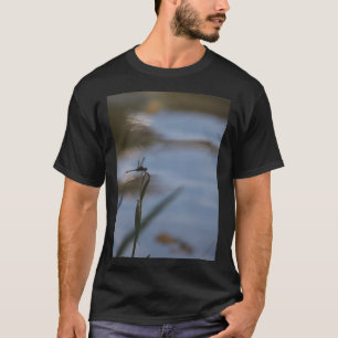 T-shirt Les libellules dans un étang de banlieue
