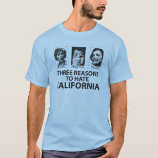 T-shirt Les libéraux de la Californie