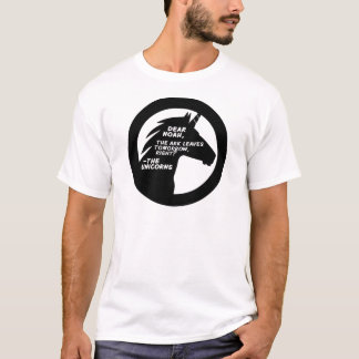 T-shirt Les licornes ont manqué l'arche