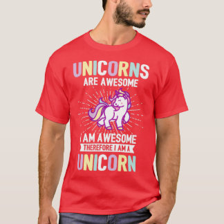 T-shirt Les licornes sont géniales Je suis une licorne