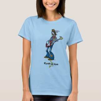 T-shirt Les lièvres 60s adaptés des femmes