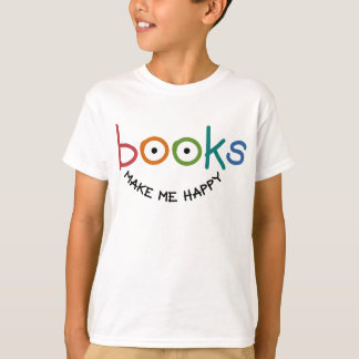 T-shirt Les livres me rendent heureux