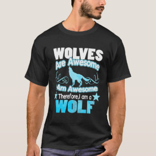 T-shirt Les Loups De Loups Sont Super Je Suis Super