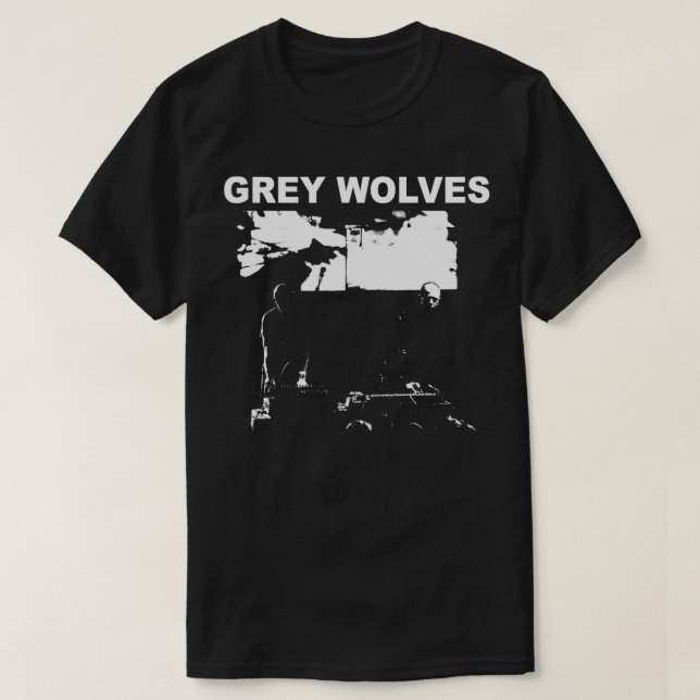 T-SHIRT LES LOUPS GRIS (Design devant)